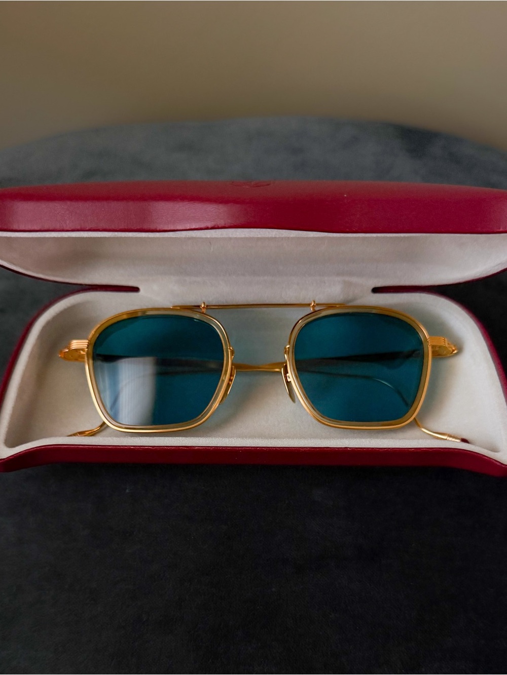 Rare Jacques Marie Mage Baudelaire II Unisex Sunglasses, Limited Edition 122/300